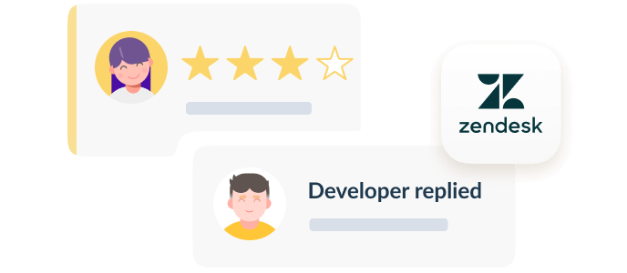 Respond to app reviews in 1 click
