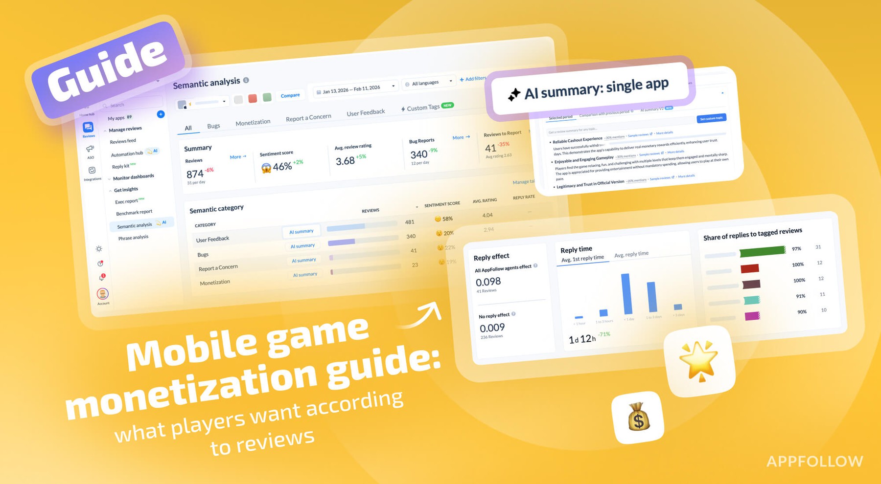 What mobile game players want: monetization insights from app store reviews