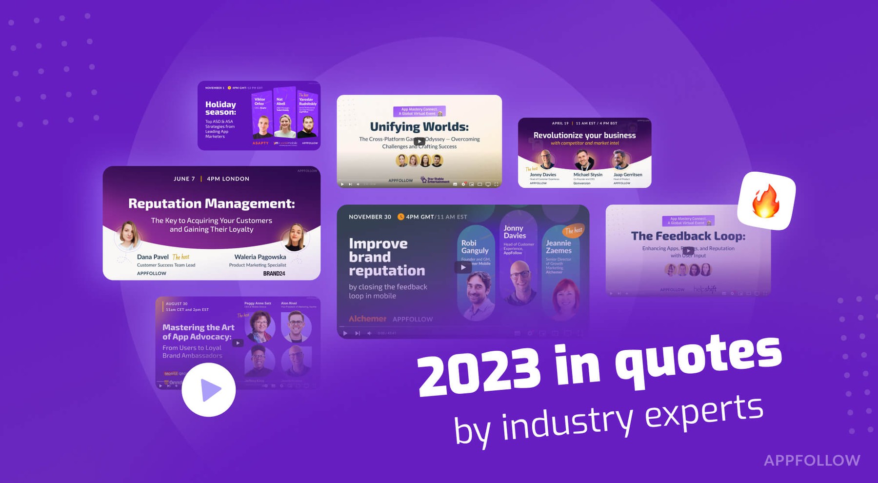 2023 in quotes by industry experts: AppFollow webinars summarized