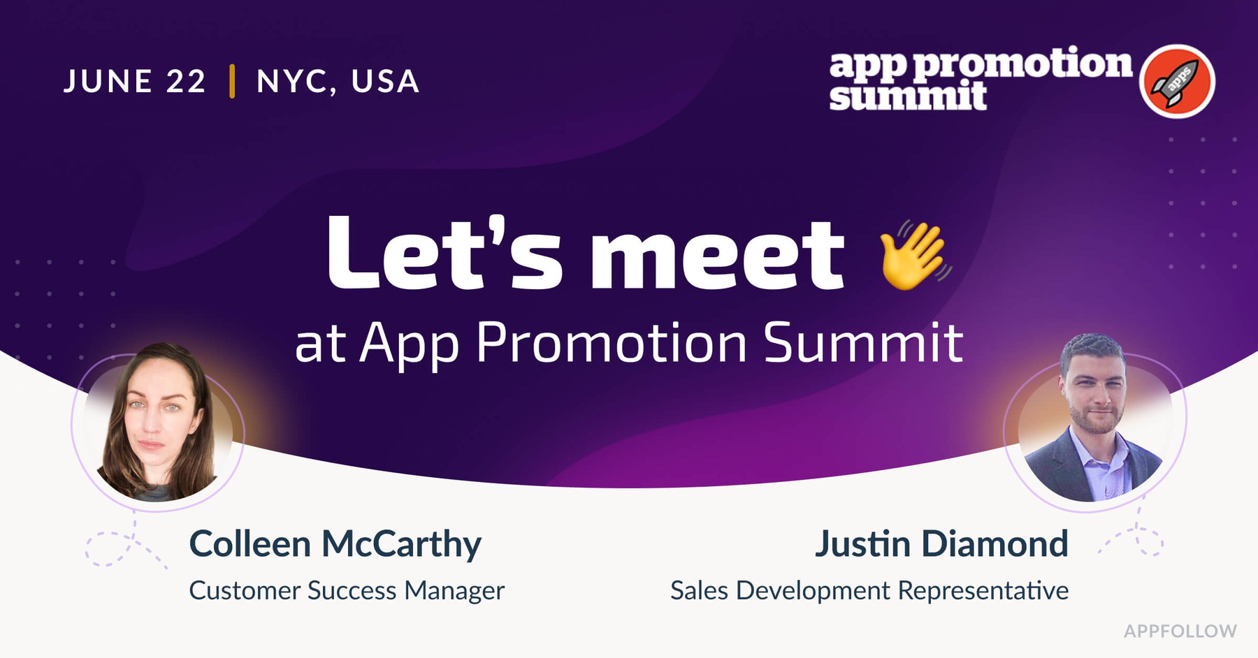 Meet the AppFollow team at App Promotion Summit NYC 2023