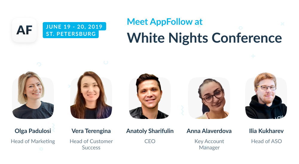 Meet AppFollow at White Nights Conference