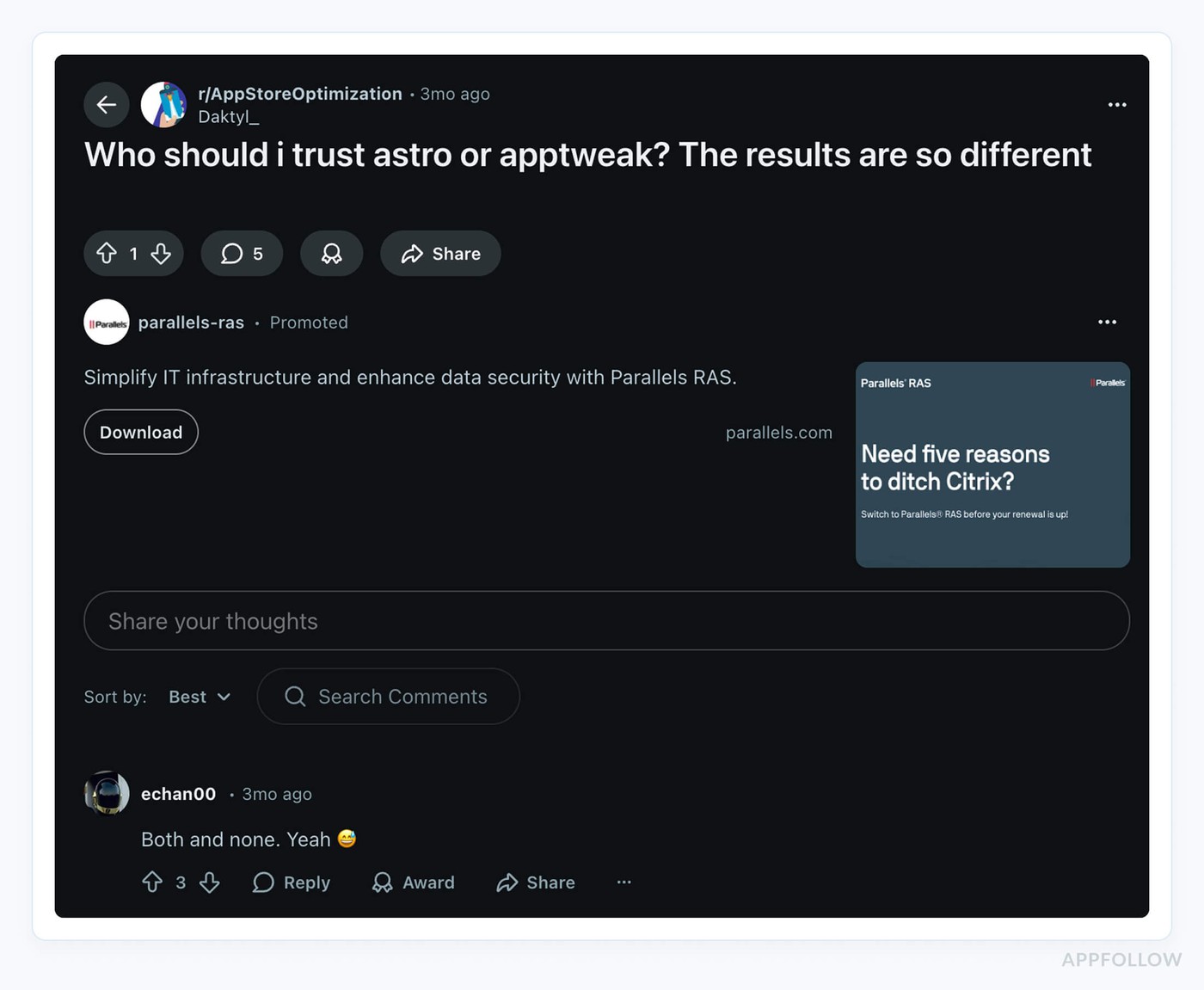 appstore review management software