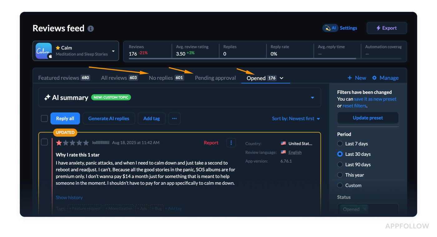 mobile app metrics analytics