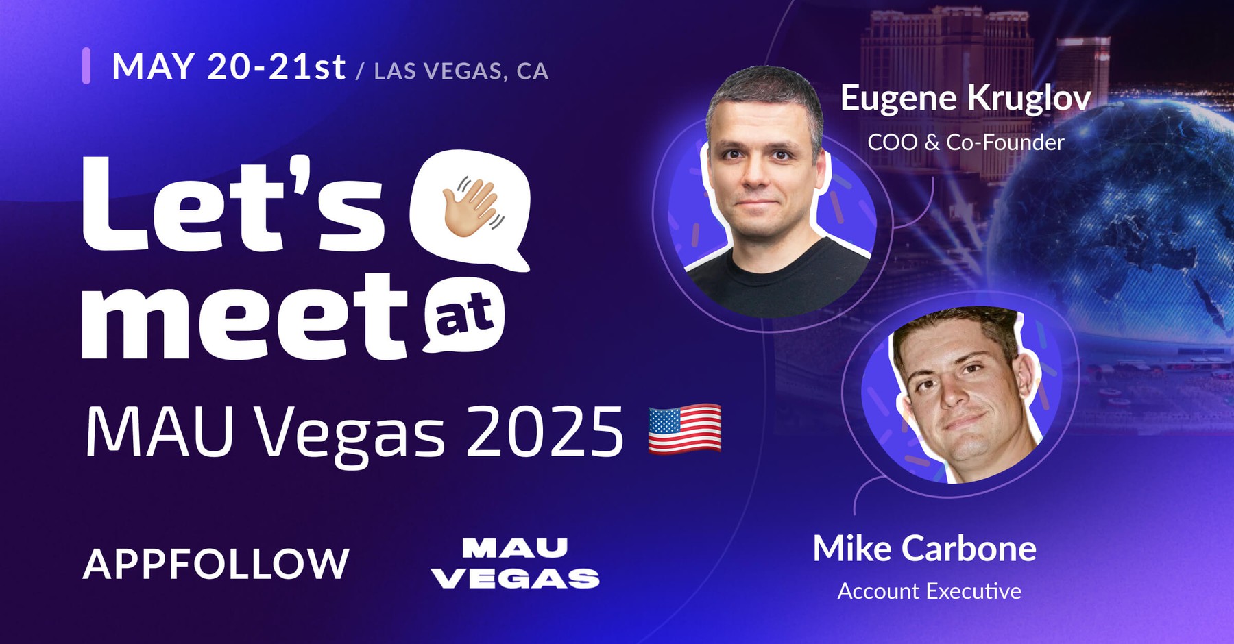 Meet AppFollow at MAU Vegas 2025 – May 20–21, Las Vegas