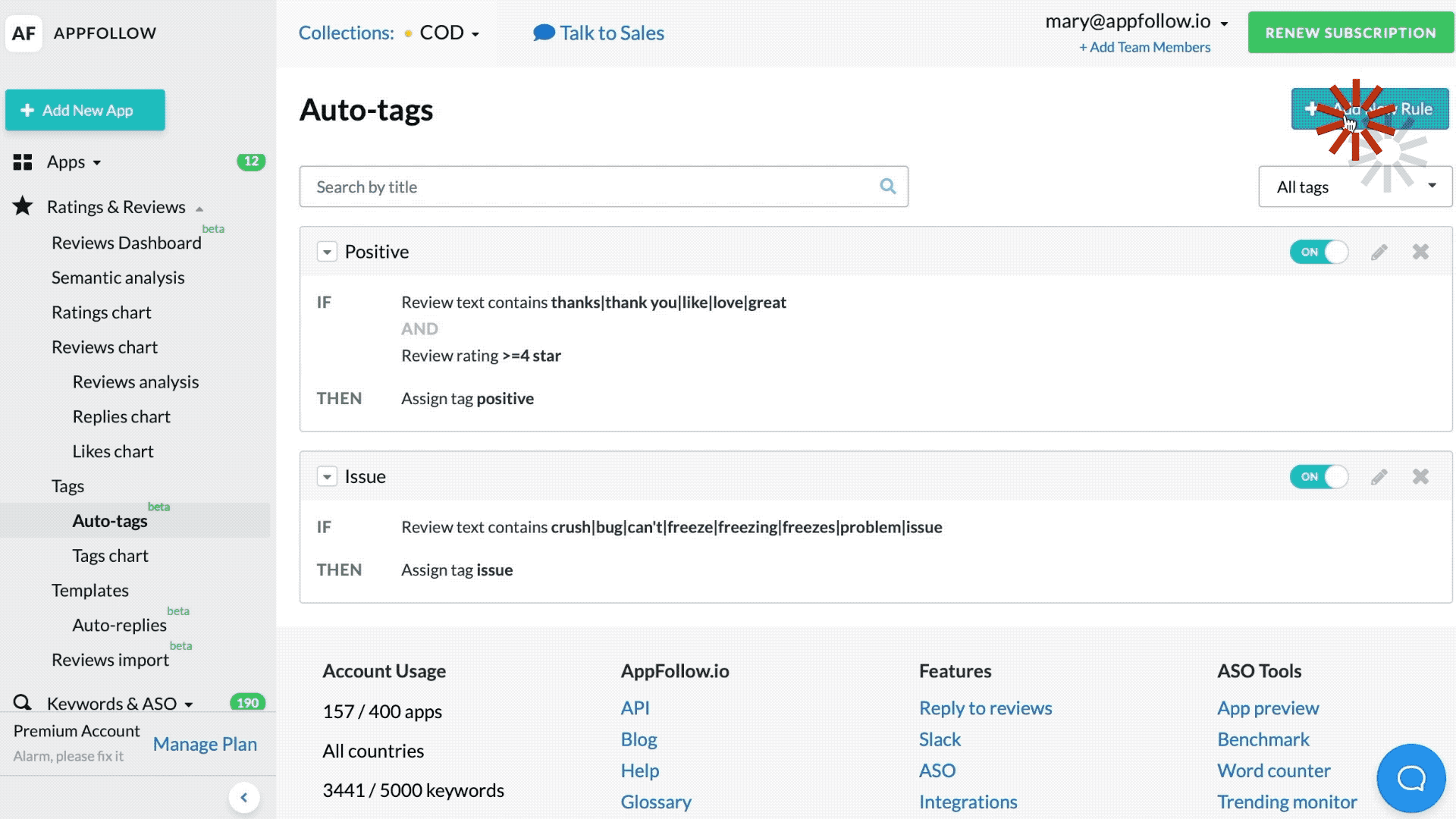 service automated response