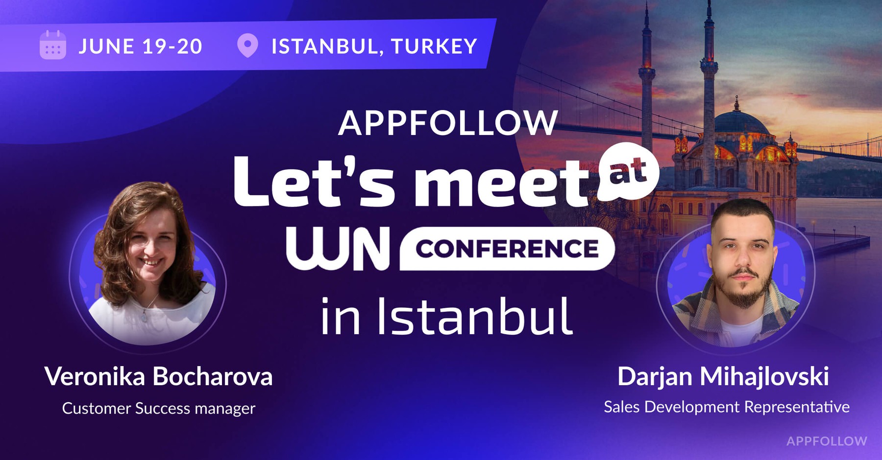 Meet AppFollow at WN Conference Istanbul – June 19-20, 2025