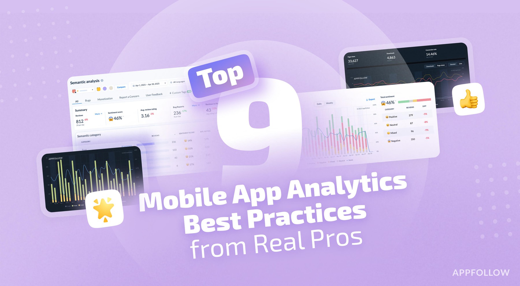 Top 9 Mobile App Analytics Best Practices from Real Pros