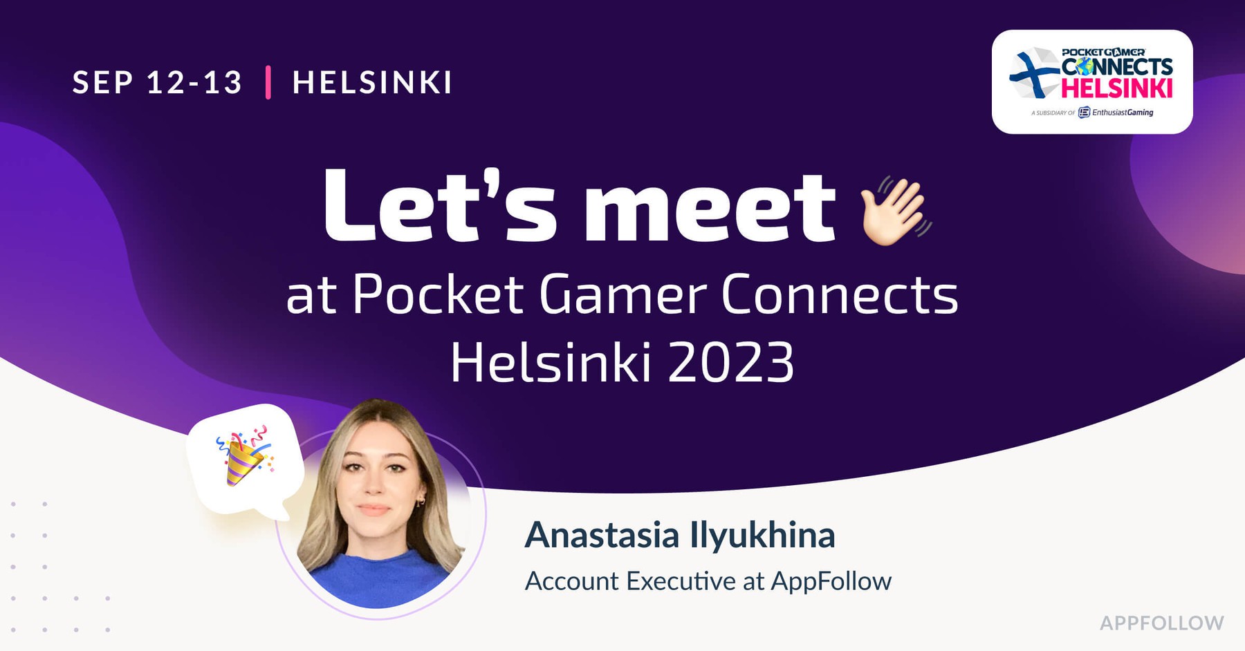 Level Up Your Game: Join AppFollow at PG Connects Helsinki 2023!