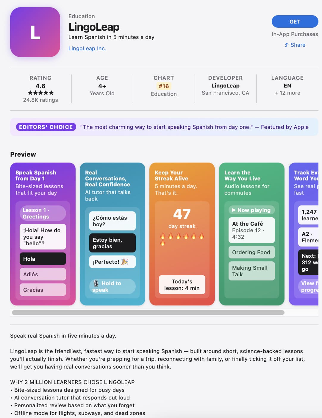 app page example
