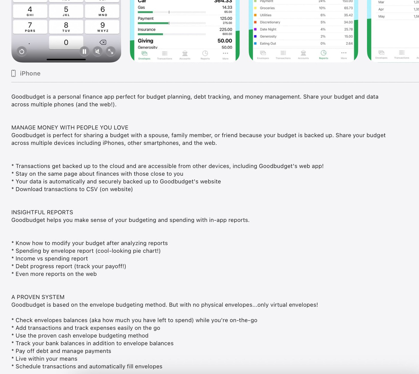 app description