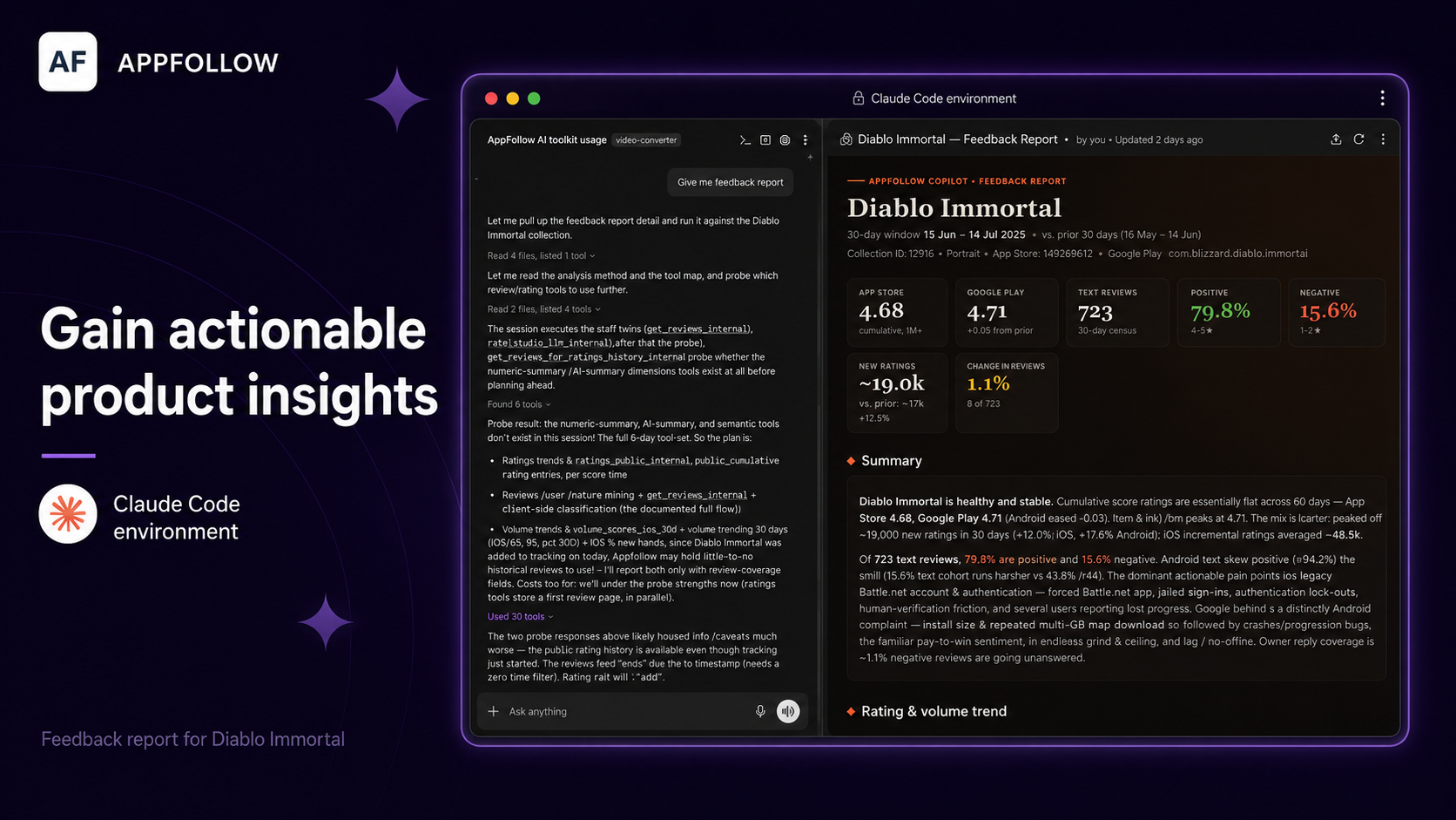 The AppFollow AI Toolkit: analyst workflows for Claude Code and Codex