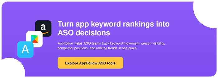 Sign up to Appfollow