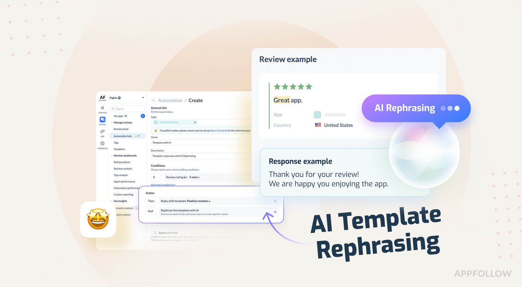 Introducing AI Template Rephrasing to our Review Management Suite