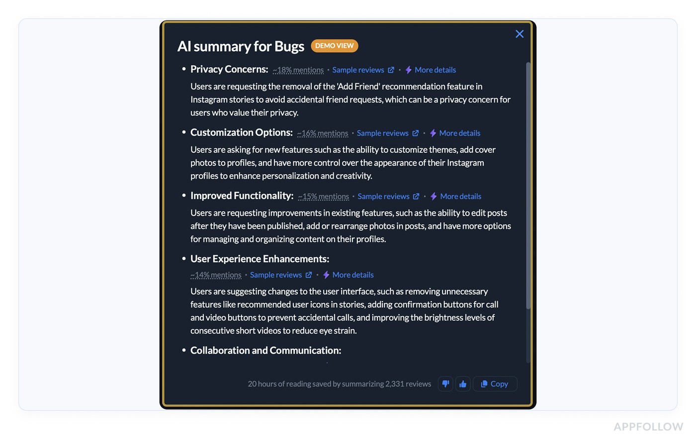 customer feedback sentiment analysis