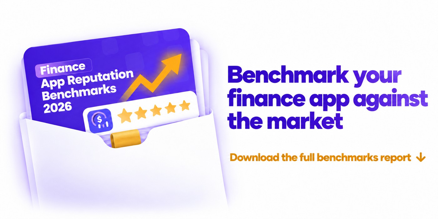 Finance App Reputation Benchmarks 2026 | AppFollow research