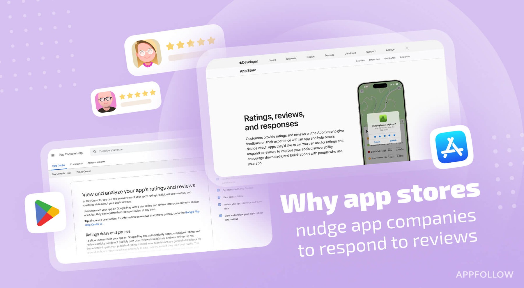 Why app stores nudge app companies to respond to reviews