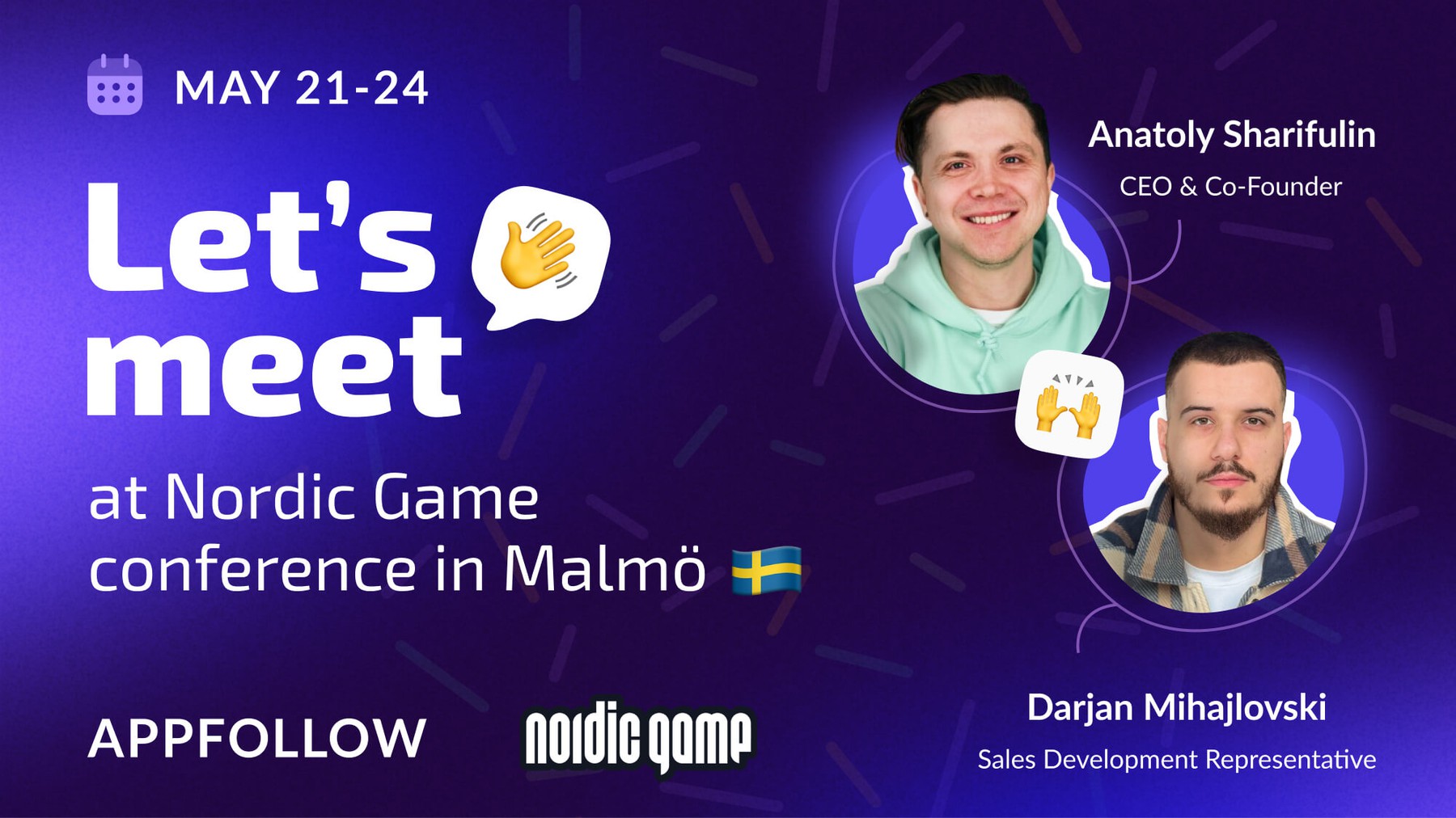 Meet AppFollow at Nordic Game 2025 in Malmö