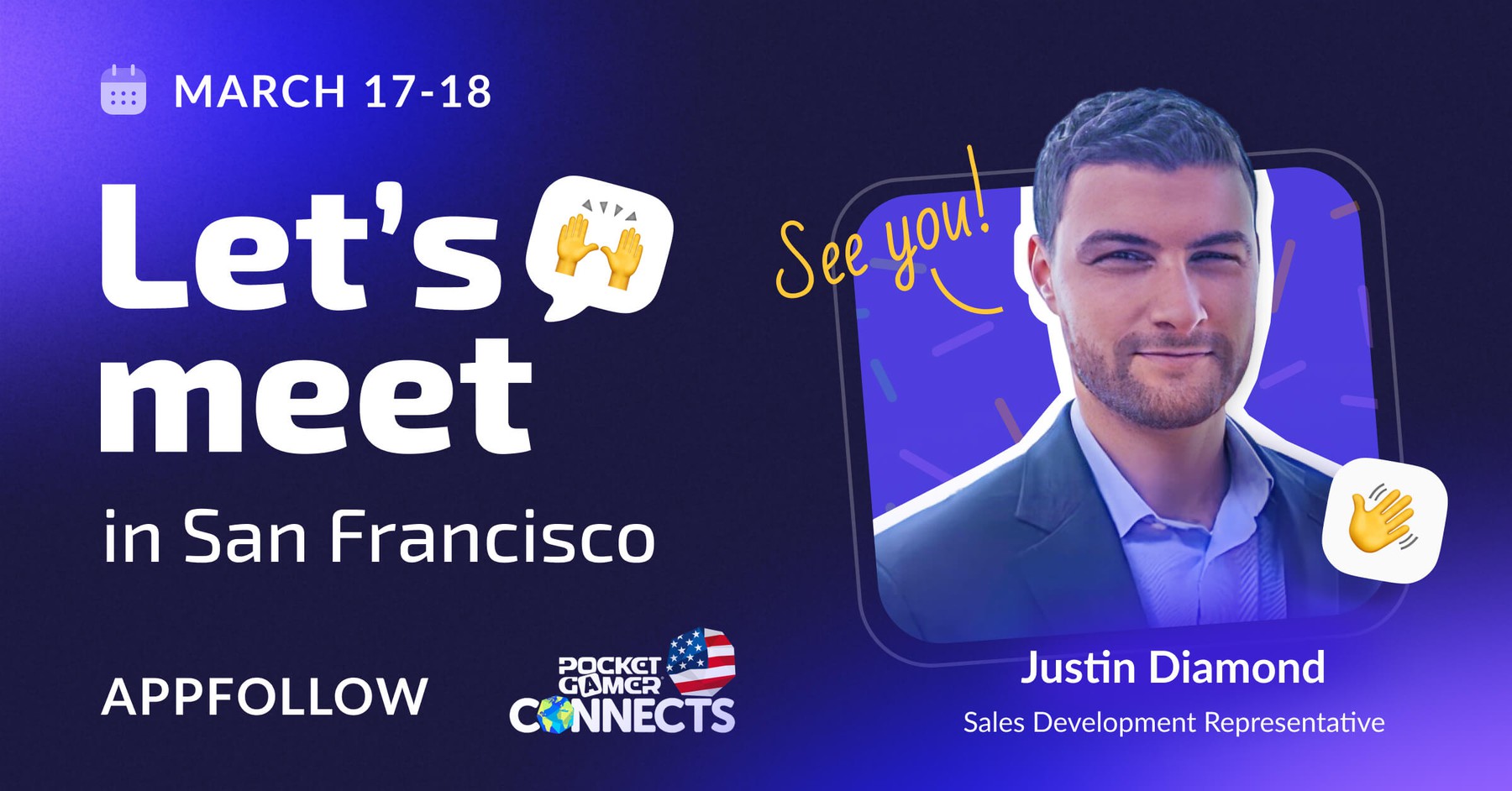 Meet AppFollow at PG Connects San Francisco!