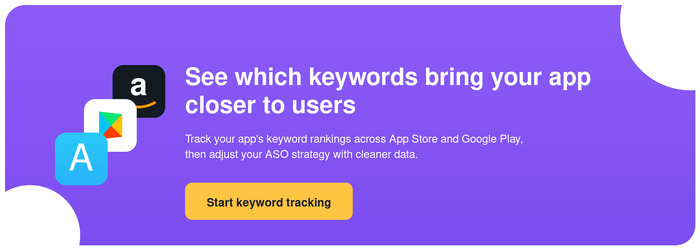 Sign up to Appfollow to start a free trial