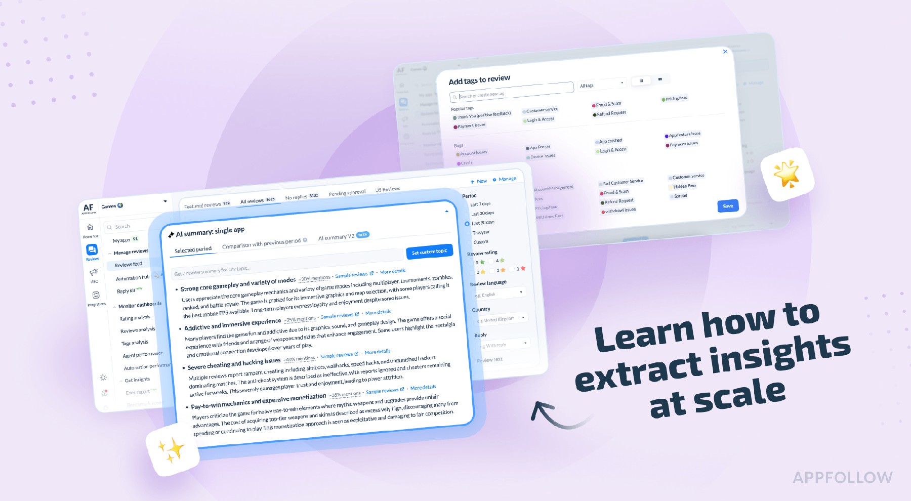 Guessing what mobile app players want? Your reviews already told you.