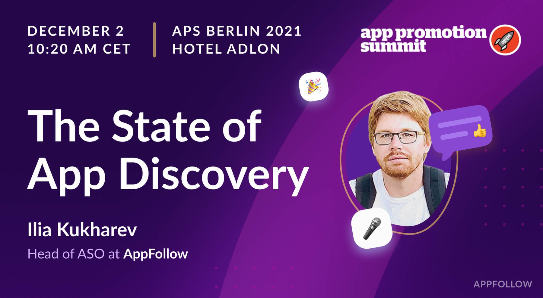 AppFollow’s offline session at App Promotion Summit Berlin