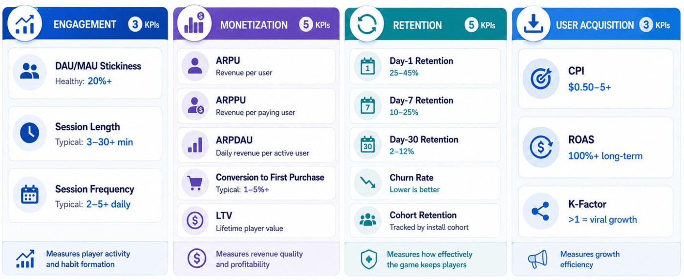 Mobile Game metrics