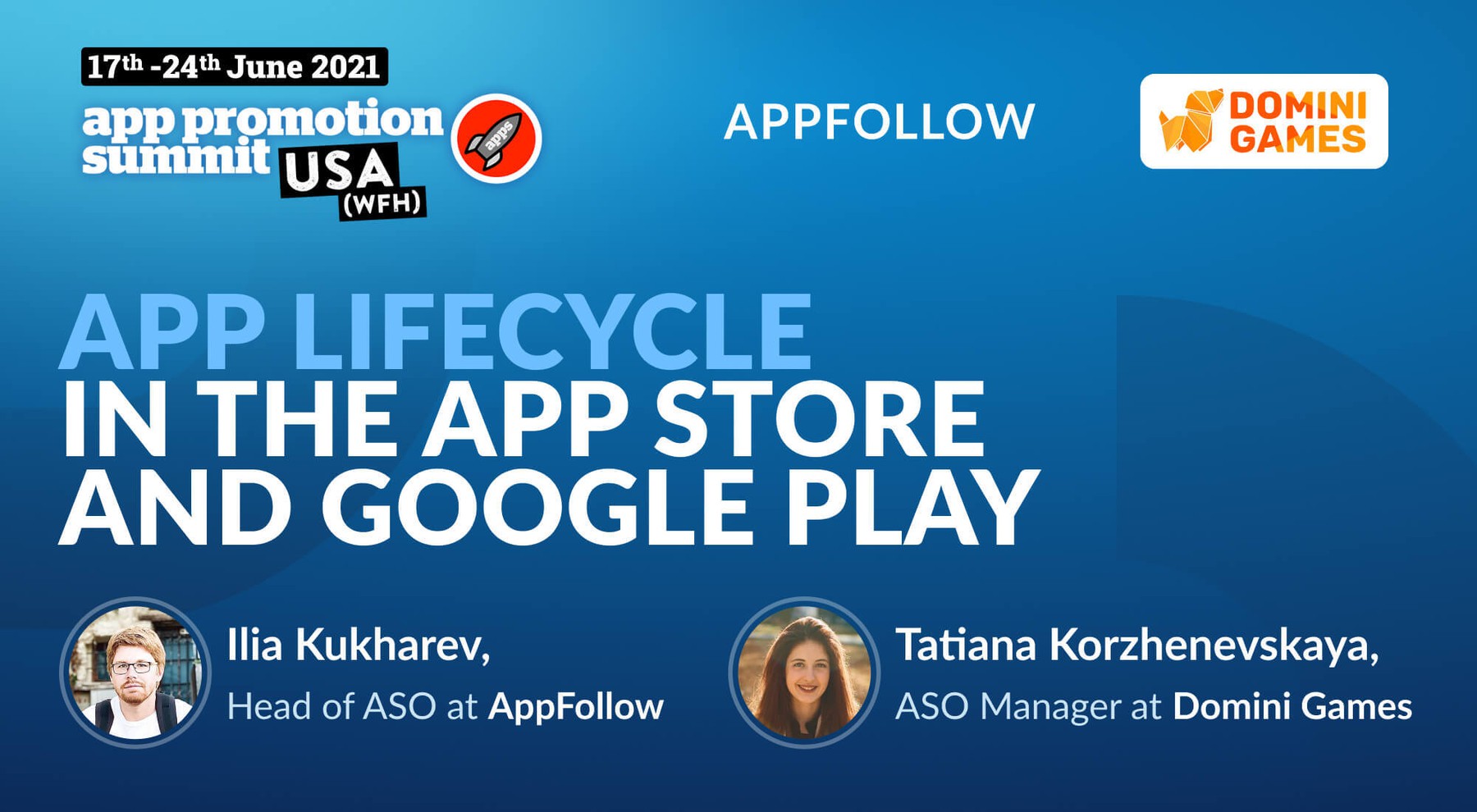 AppFollow and Domini Games host сo-session at App Promotion Summit USA
