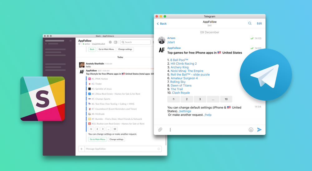 Slack и Telegram боты — как вовремя мы запустили версию 2.0